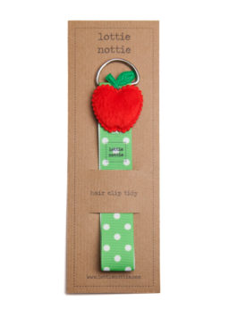 Red Apple Hair Clip Tidy