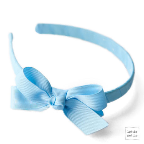 Light Blue Alice Band - lottie nottie